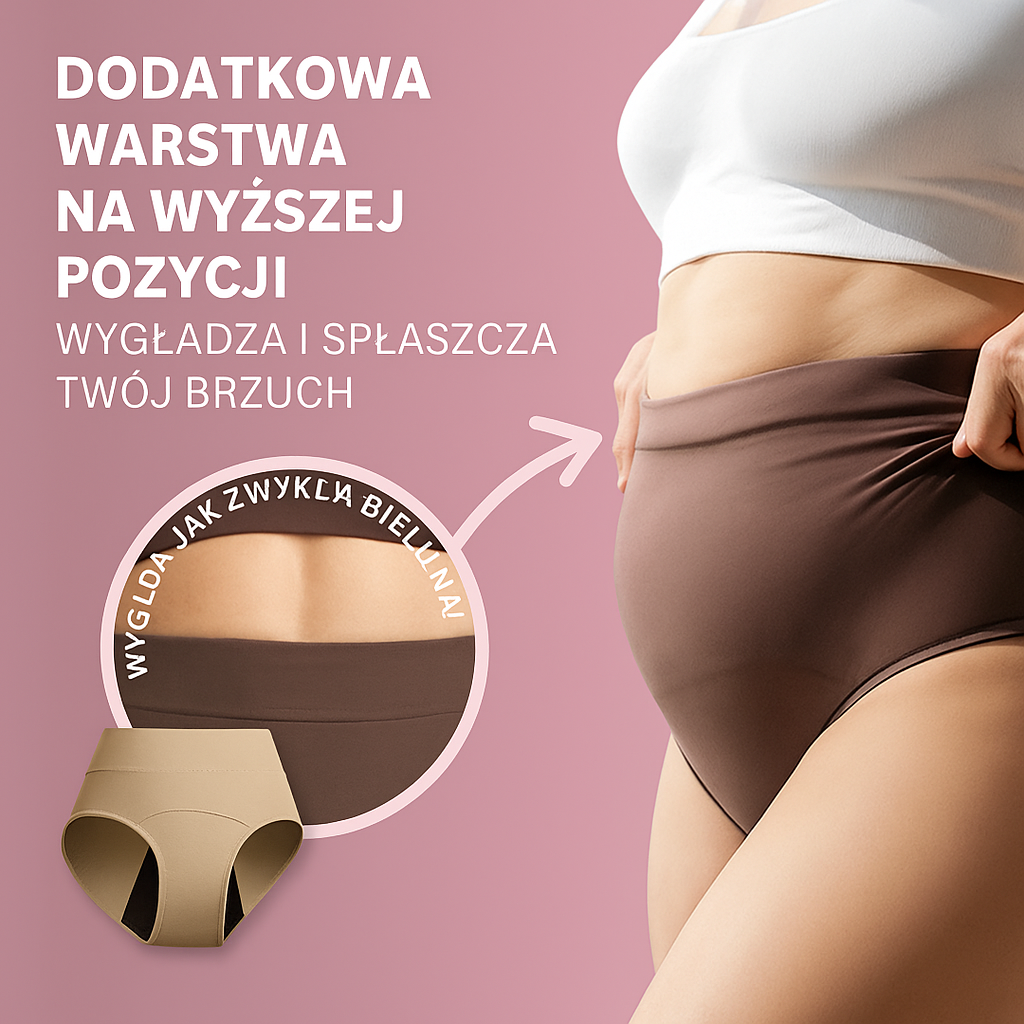 Dyskretna, szczelna bielizna na nietrzymanie moczu (2+1 GRATIS) 3 sztuki