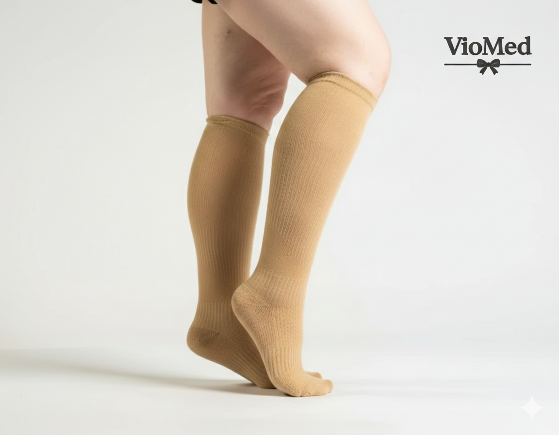 Oryginalne szerokie skarpety uciskowe Viomed™