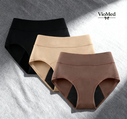 Dyskretna, szczelna bielizna na nietrzymanie moczu (2+1 GRATIS) 3 sztuki